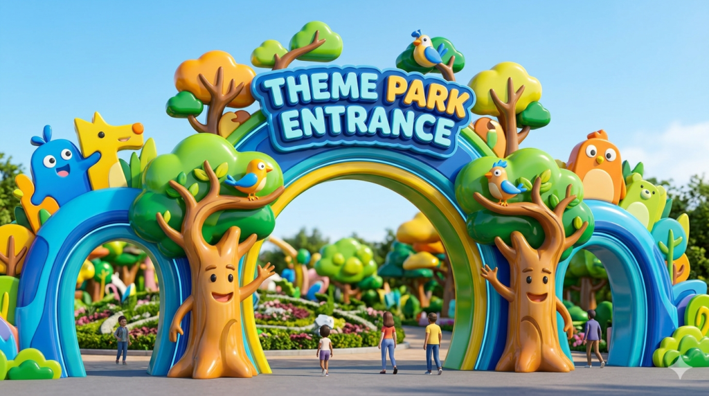 Garden & Theme Park Entrance Gates