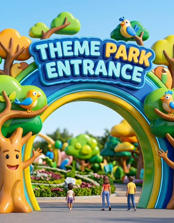 Garden & Theme Park Entrance Gates