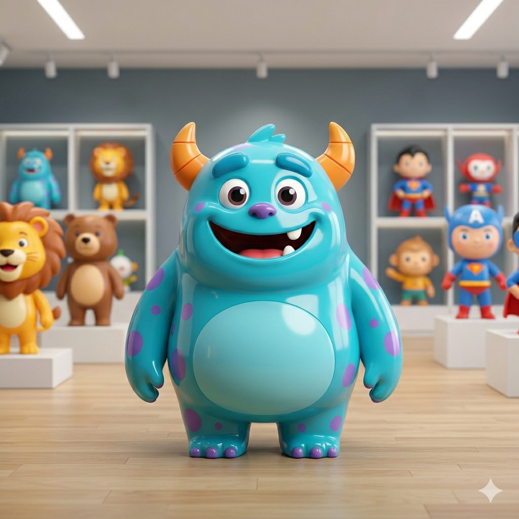 Cartoon Character Statues